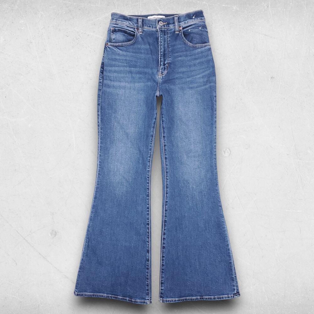 Abercrombie & Fitch Blue Flare Jeans
